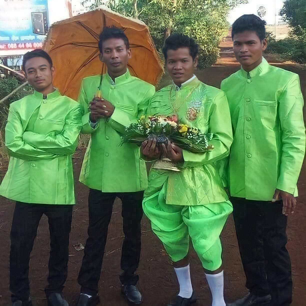 งานแต่งสีเขียว