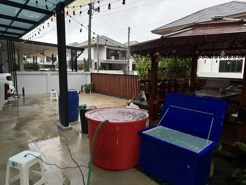 น้ำท่วมบ้าน