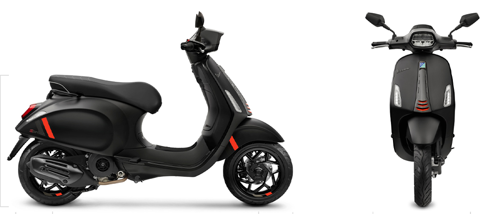 ดีไซน์ตัวรถ Vespa Sprint S 150 i-Get ABS 2024