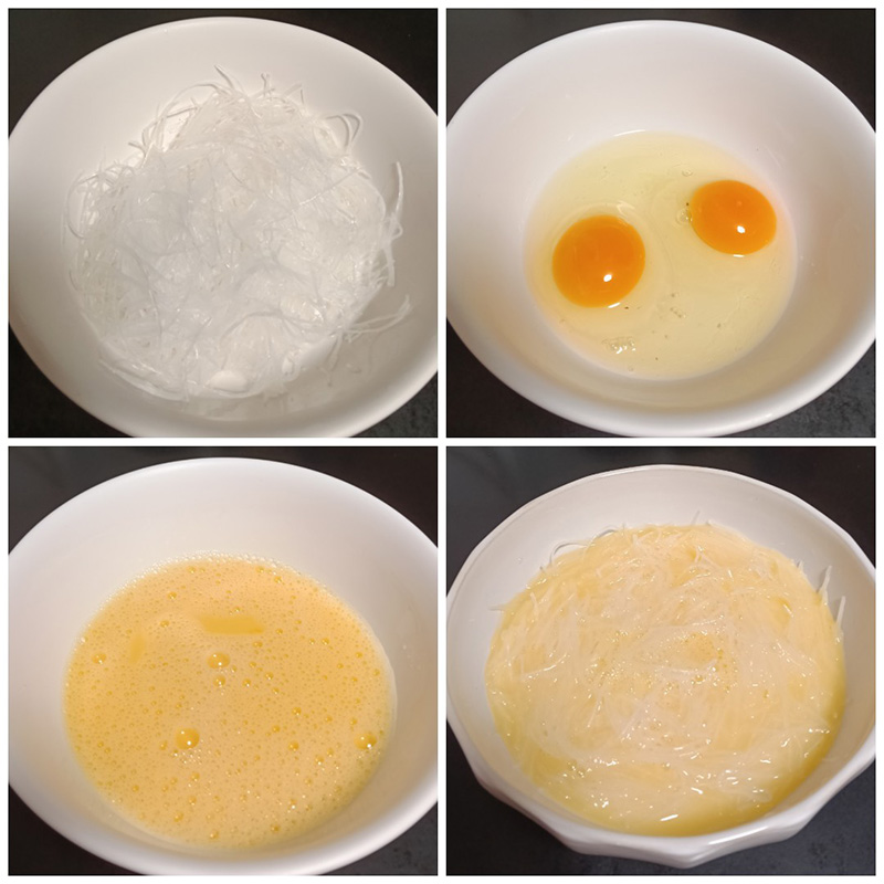 ไข่ตุ๋นวุ้นเส้นปูอัดซุปมิโซะ เมนูไข่ ไข่ตุ๋น สูตรอาหาร