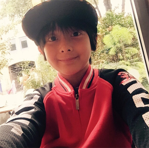 น้องอชิ พัฒนาการความหล่อ