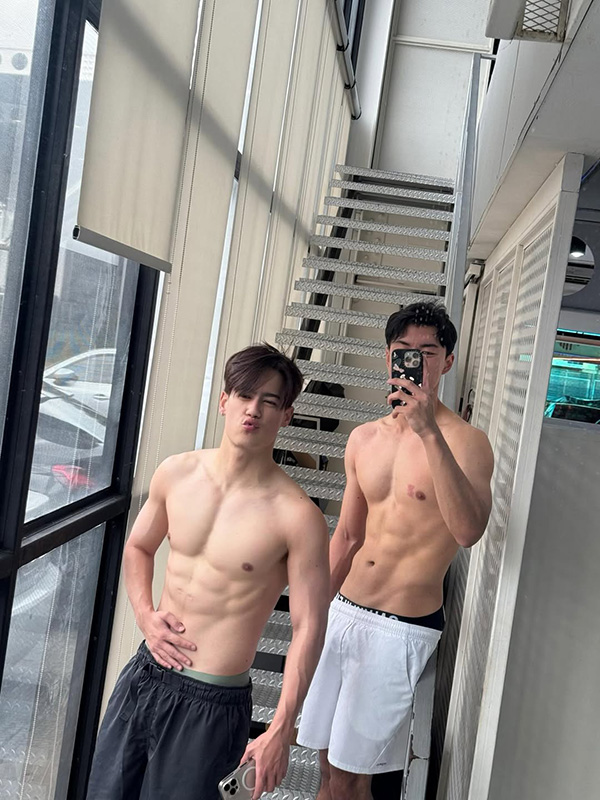  ไอซ์ พาริส VS นาย ณภัทร โชว์หุ่นล่ำ ซิกแพคแน่น