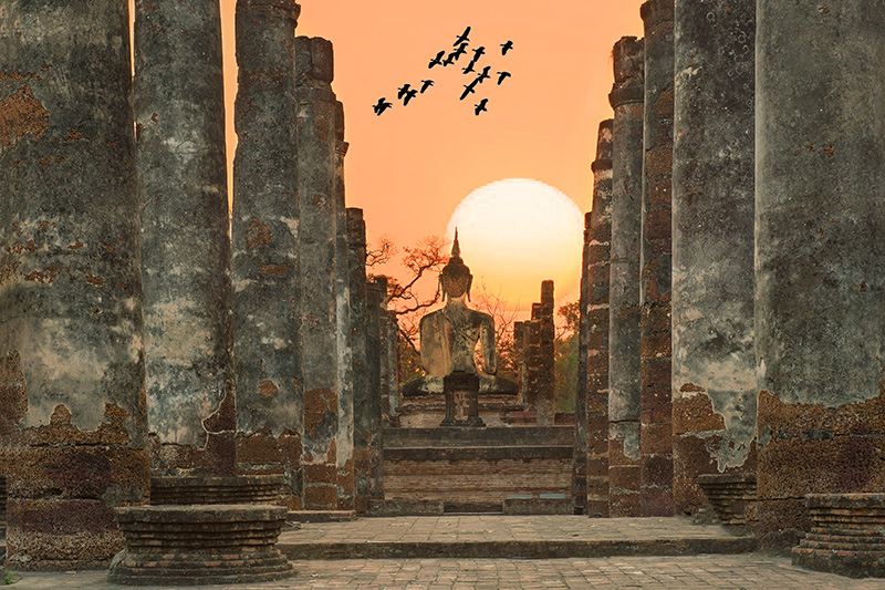 อุทยานประวัติศาสตร์สุโขทัย  ที่เที่ยววันแม่ 2569