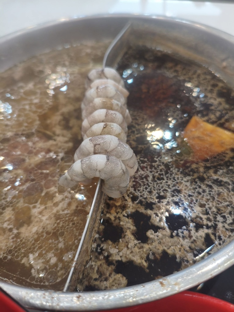 วางกุ้ง