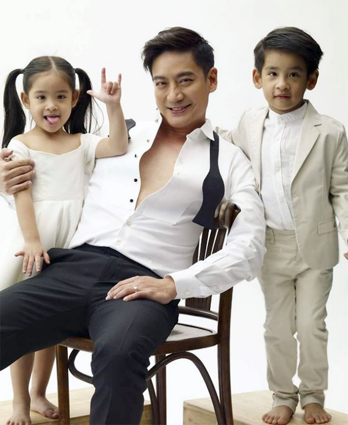 พ่อลูกดารา