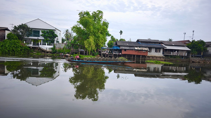 ที่เที่ยวชุมชนริมน้ำ ชุมชนริมคลองลำปำ