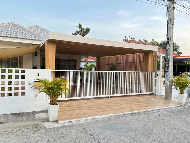 รีโนเวทบ้านชั้นเดียวมินิมอล