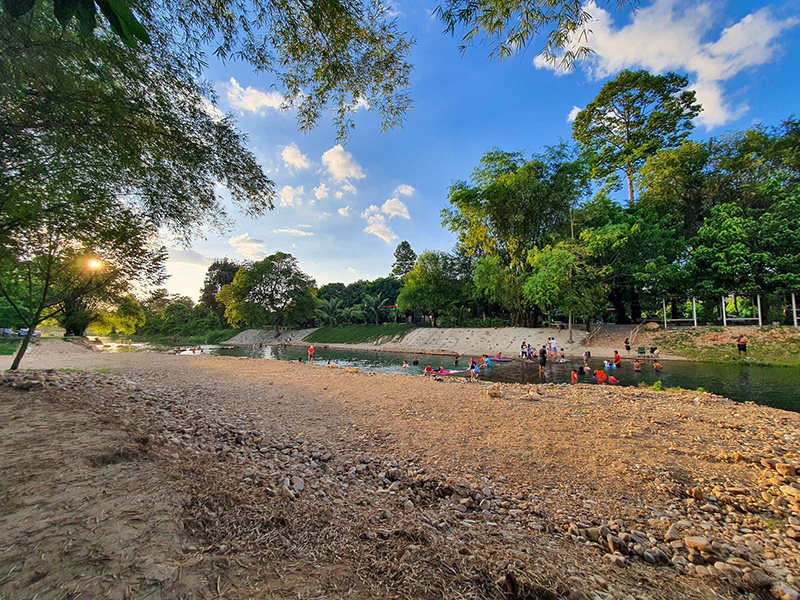 สวนทุเรียนภูเขาชะอม สระบุรี 2568 สวนเคียงตะวันแคมป์