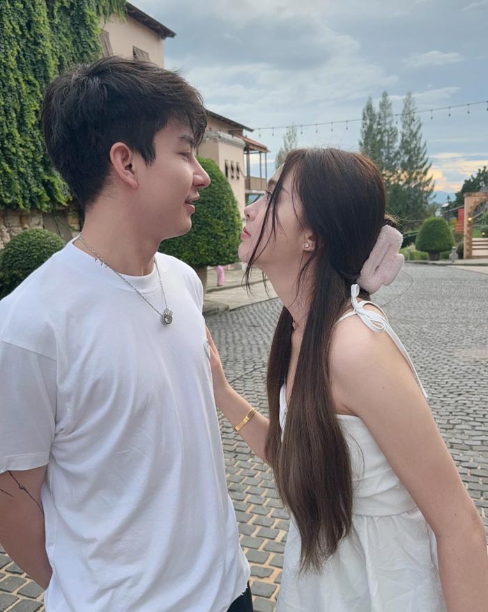 น้องน้ำ แฟนใหม่ ครูเต้ย อภิวัฒน์ โพสต์รูปคู่หวานฉ่ำ