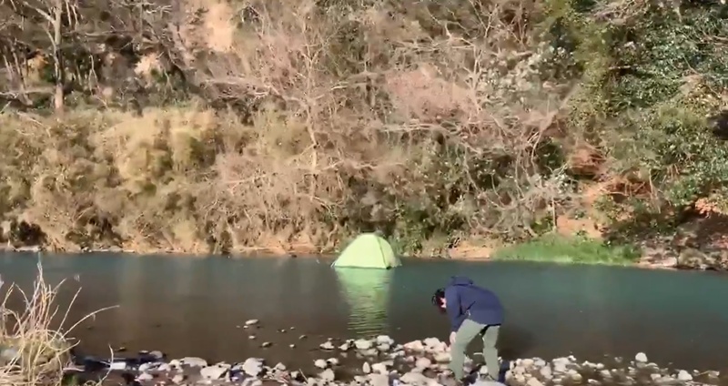 กางเต็นท์