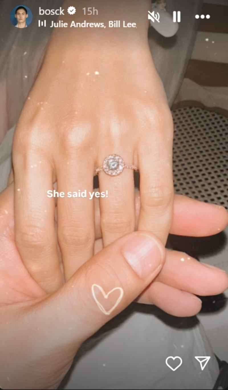 บอส ชนกันต์ ขอแฟนแต่งงาน