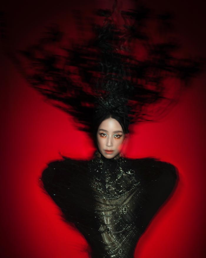 มิ้นต์ ชาลิดา แต่งผี ฮาโลวีน