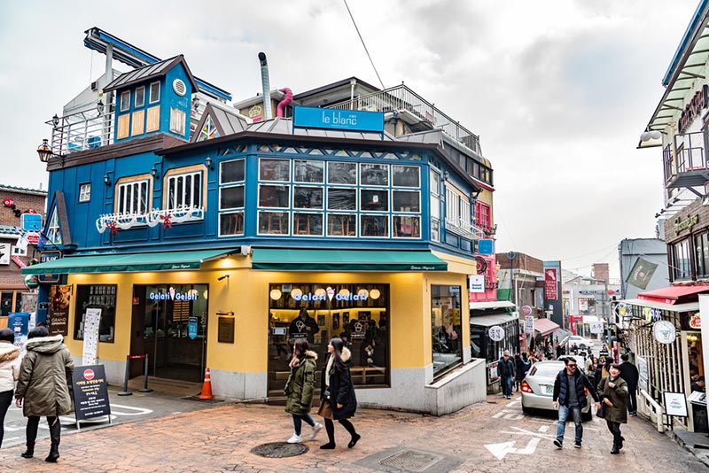ย่านอิแทวอน (Itaewon) เมืองโซล