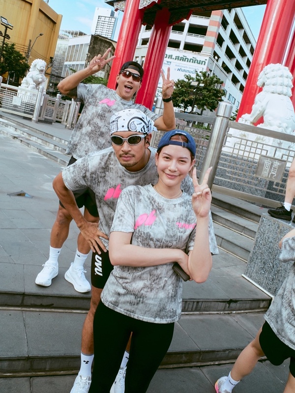 ภาพ เกรท วรินทร พร้อมผองเพื่อน ไปยิ่ง แต่ไม่ได้วิ่ง