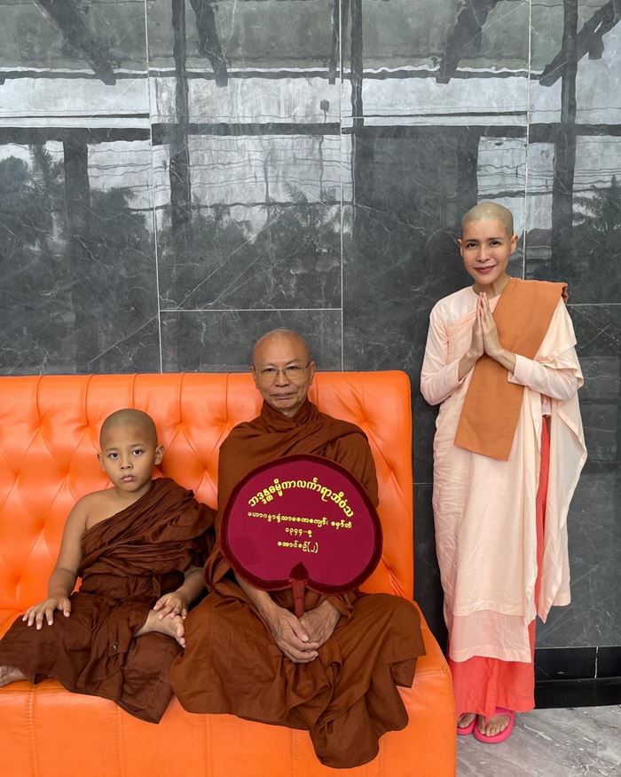 กิ๊ก มยุริญ สึกแล้ว เปิดใจกลับมาเป็นฆราวาส หลังบวชที่พม่านาน 9 เดือน