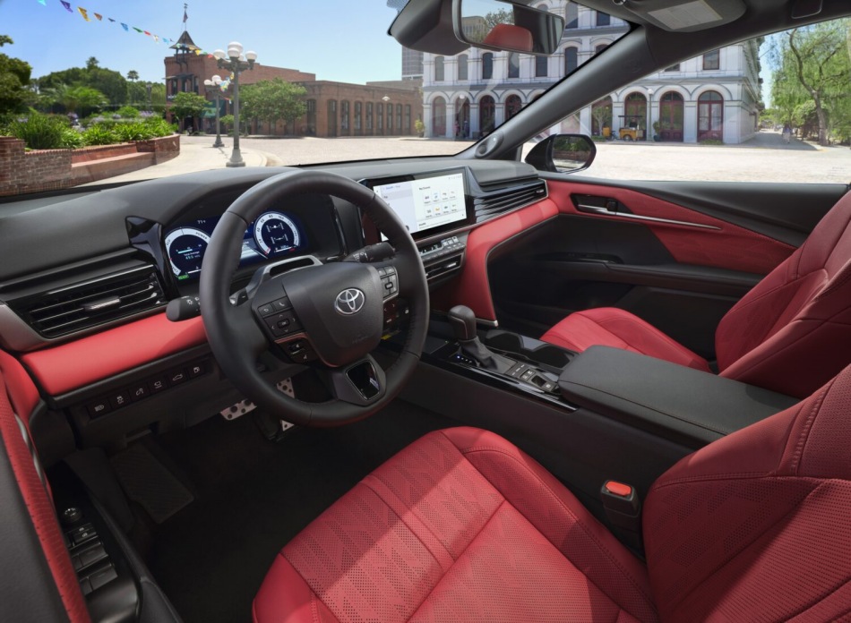 ดีไซน์ภายใน ของ Toyota Camry 2024