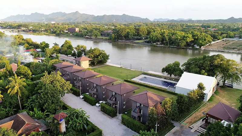 ที่พักกาญจนบุรี ริมน้ำ
