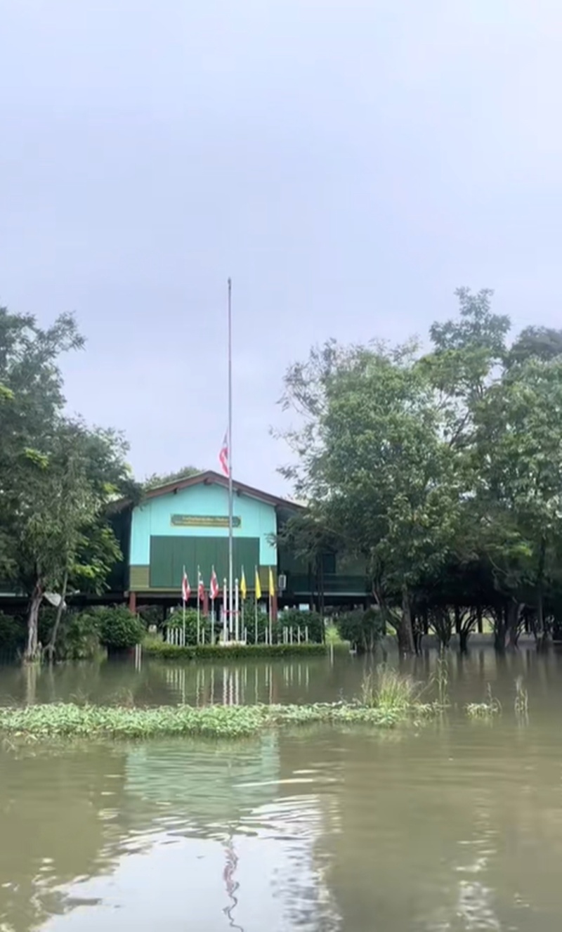 โรงเรียนน้ำท่วม