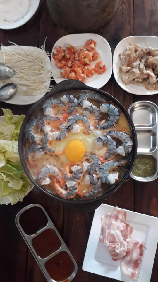 บุฟเฟ่ต์ปิ้งย่างกระทะร้อน