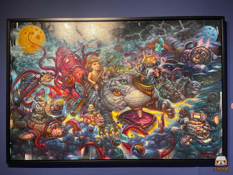 งานศิลป์ที่ River Coty Bangkok