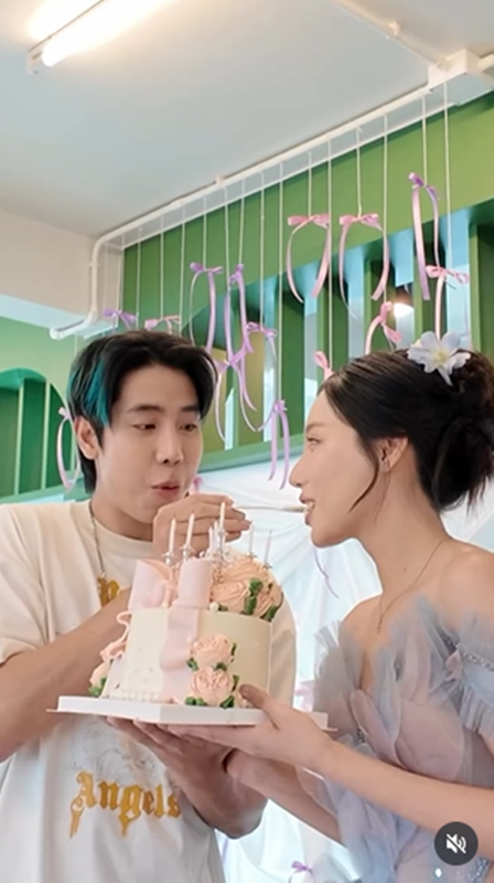 อุงเอิง แฟน สไปร์ท SPD ใส่ชุดเจ้าสาวจัดงานวันเกิด