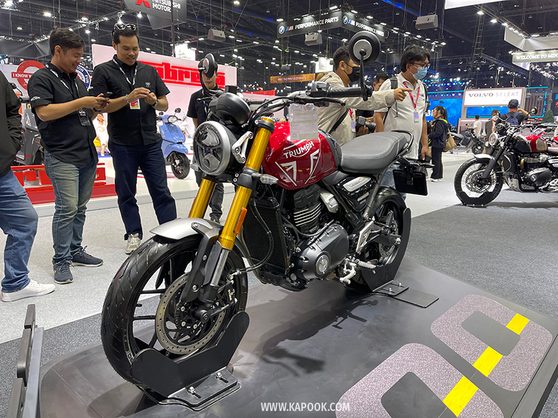 Triumph Speed 400 motor expo 2023
