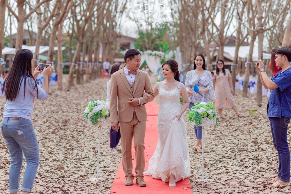 งานแต่งในสวนยาง
