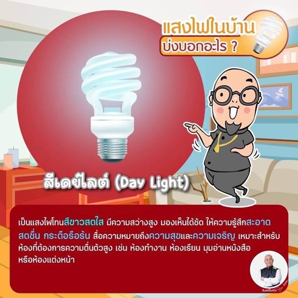 ฮวงจุ้ยแสงไฟในบ้าน ซินแสเป็นหนึ่ง
