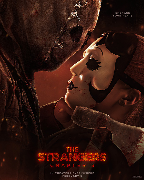 The Strangers Chapter 3 หนัง slasher หนังภาคต่อปี 2026 หนังใหม่ 2026 โปสเตอร์