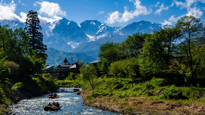 ฮาคุบะ (Hakuba) ญี่ปุ่น ช่วง Green Season
