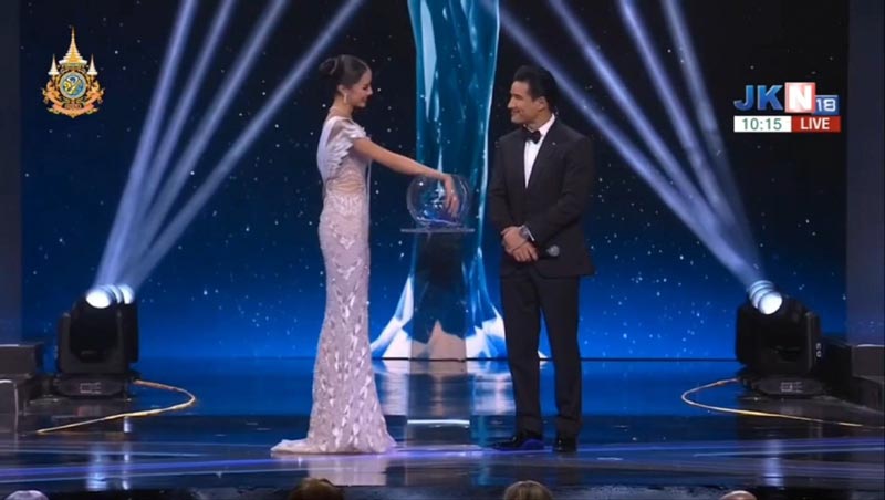 โอปอล สุชาตา ประกวด มิสยูนิเวิร์ส 2024 รอบตอบคำถาม