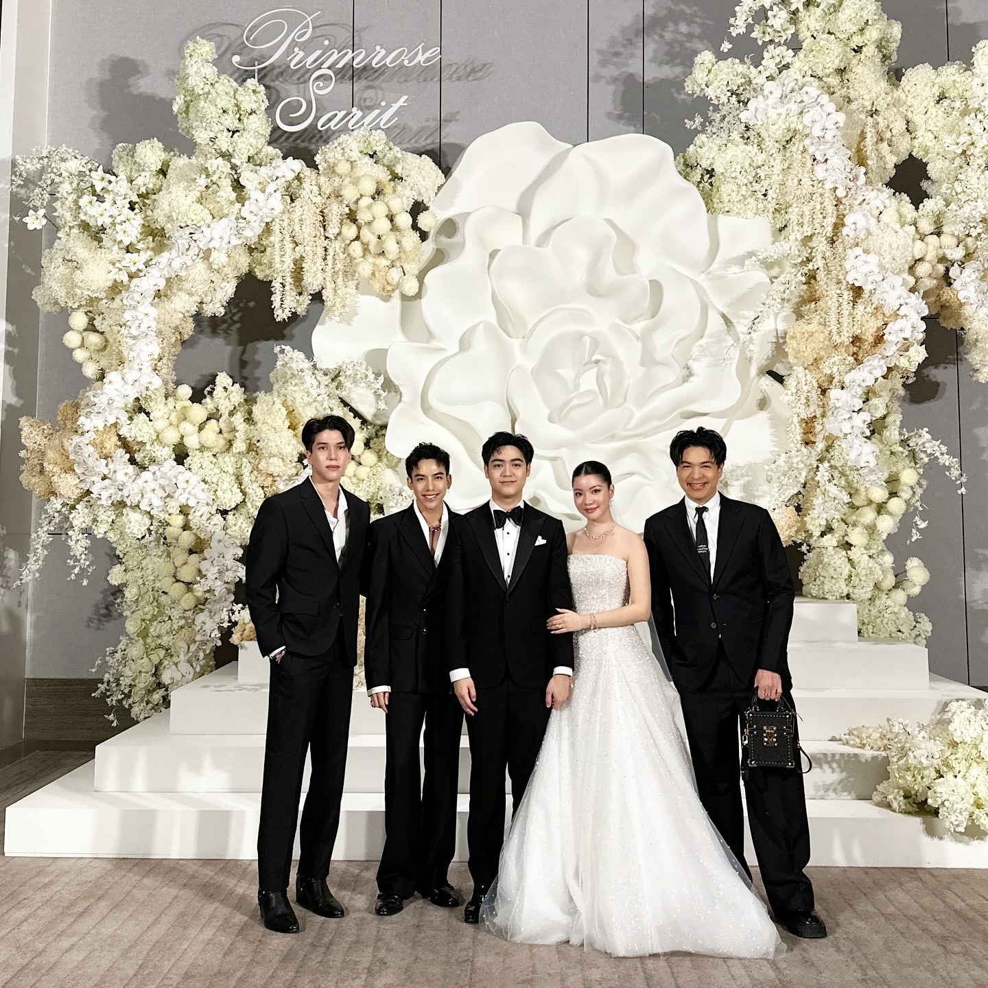 งานแต่ง พี สาริษฐ์ พริมโรส