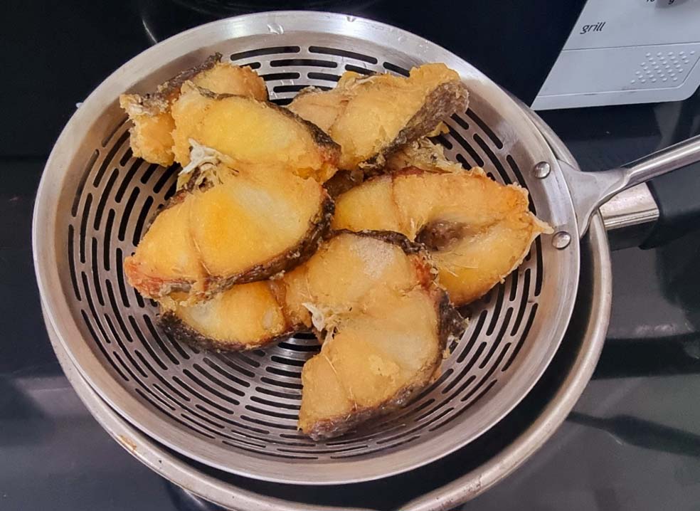 ปลาช่อนทอด