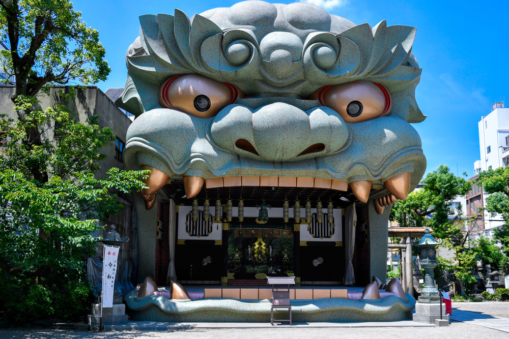 Namba Yasaka Shrine ที่เที่ยวโอซากา