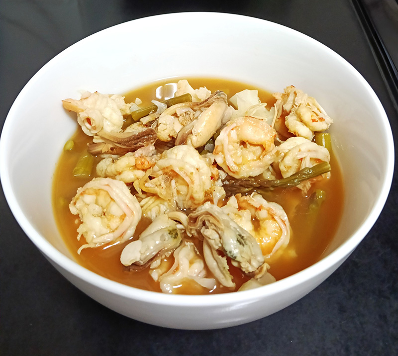 แกงส้มสองใจ เมนูแกงส้ม แกงส้ม สูตรอาหาร เมนูอาหาร