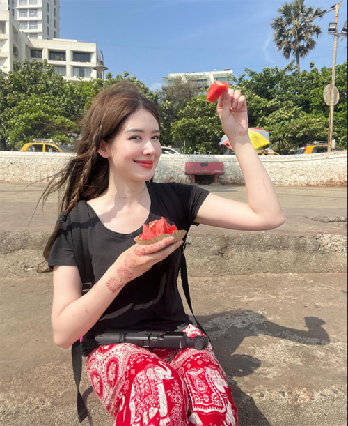 มิ้นท์ นวินดา แฟชั่นสงกรานต์