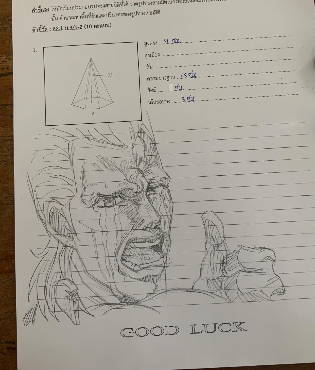 ข้อสอบยาก