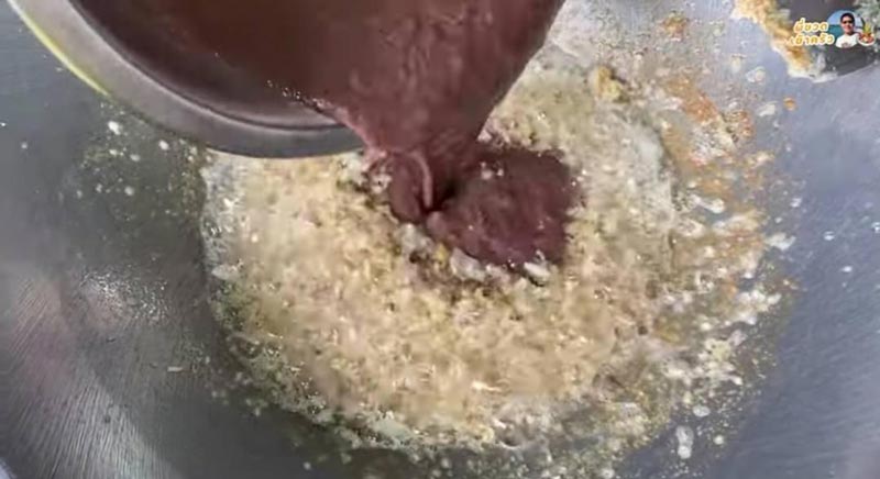 สูตรซอสผัดข้าวคลุกกะปิ