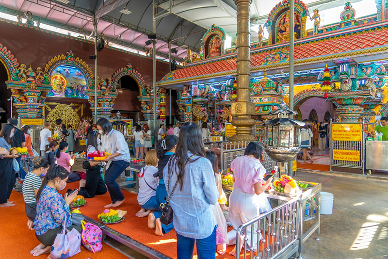 วัดแขก (สีลม) หรือวัดพระศรีมหาอุมาเทวี