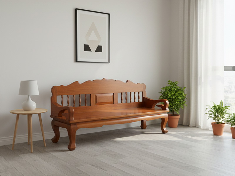 โซฟาไม้