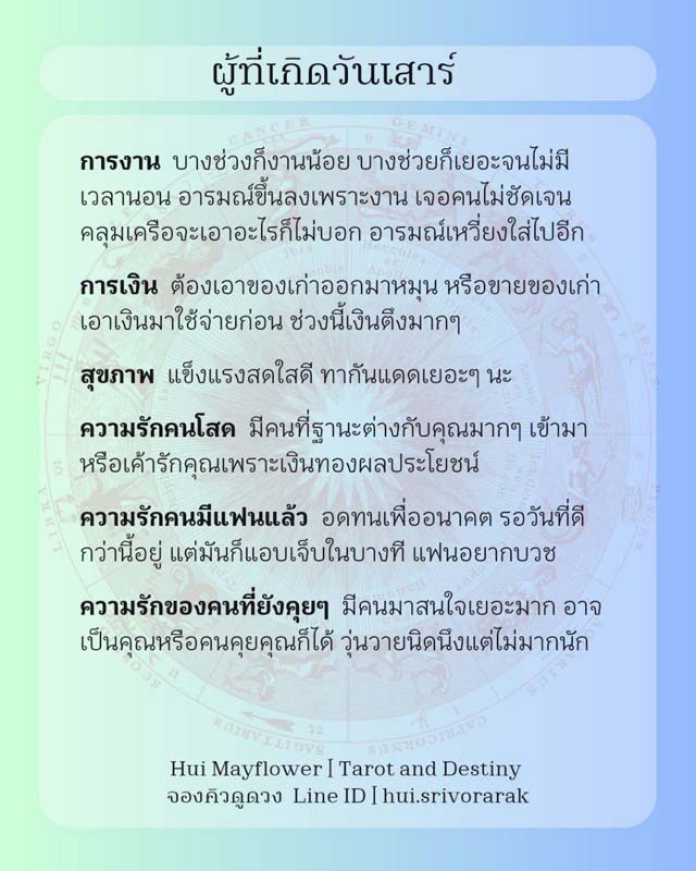 ดวงรายสัปดาห์