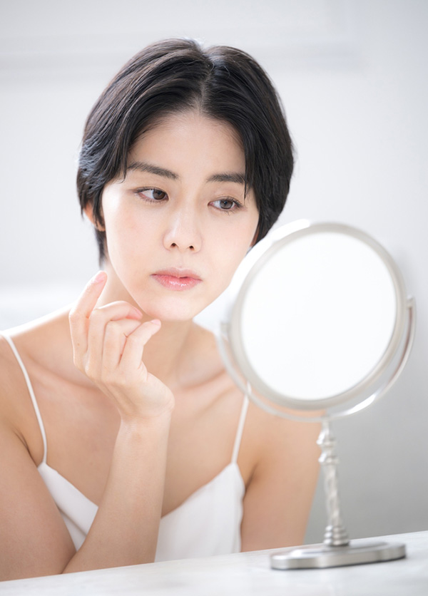 ขนอ่อนบนใบหน้า