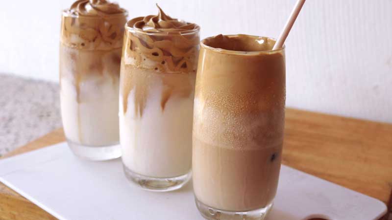 Frothy Coffee Milk