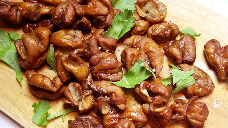 ไส้หมูพะโล้