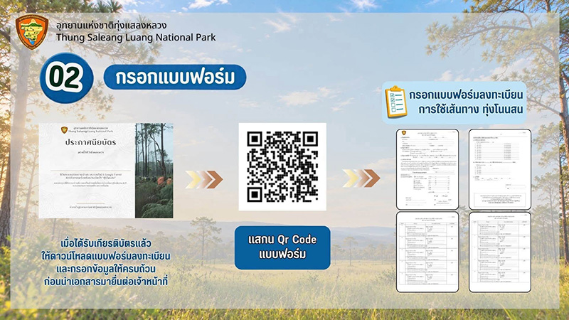 ทุ่งโนนสน 2569 เปิดเดินป่าศึกษาธรรมชาติ
