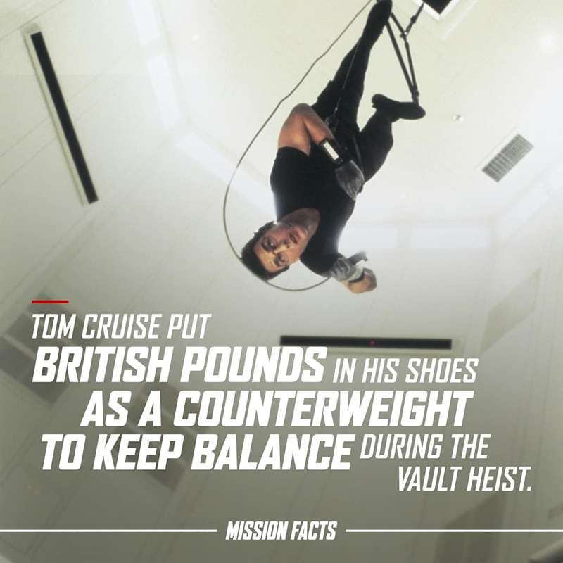 ฉากเสี่ยงตายในหนัง Mission: Impossible ทุกภาค