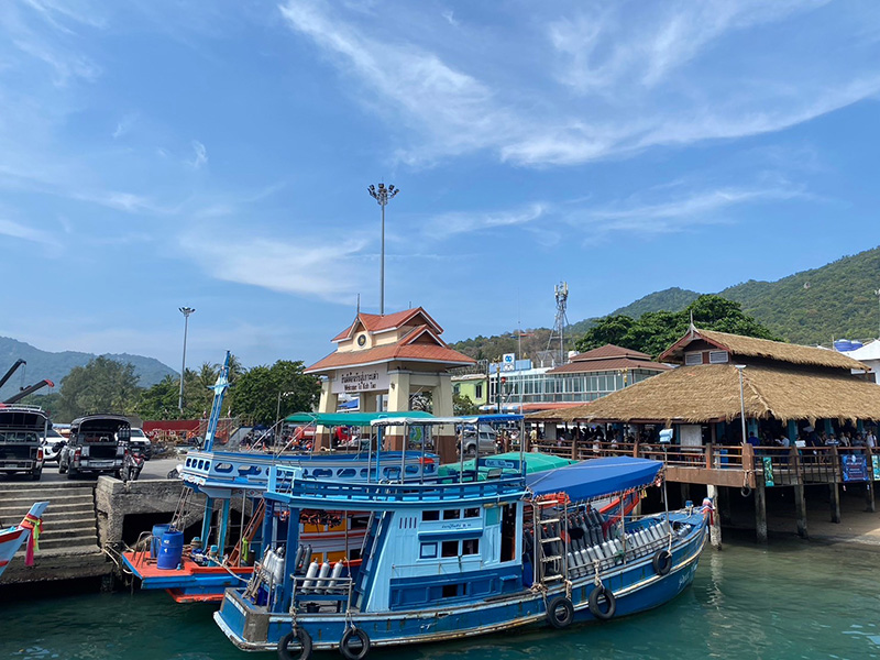 ท่าเรือแม่หาด เกาะเต่า