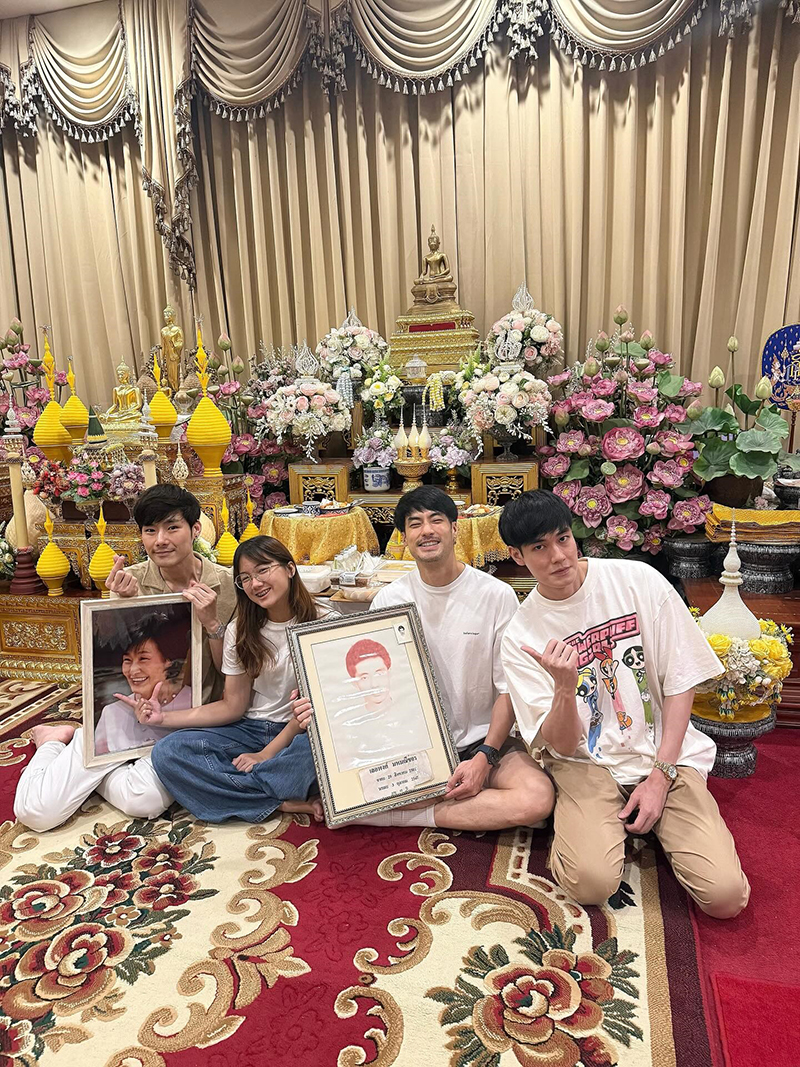 บอย ปกรณ์ เปิดภาพอบอุ่นใจ นำอัฐิคุณพ่อกลับบ้าน