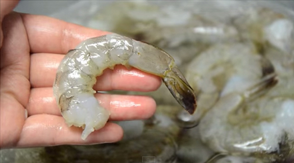 เมนูกุ้งสด