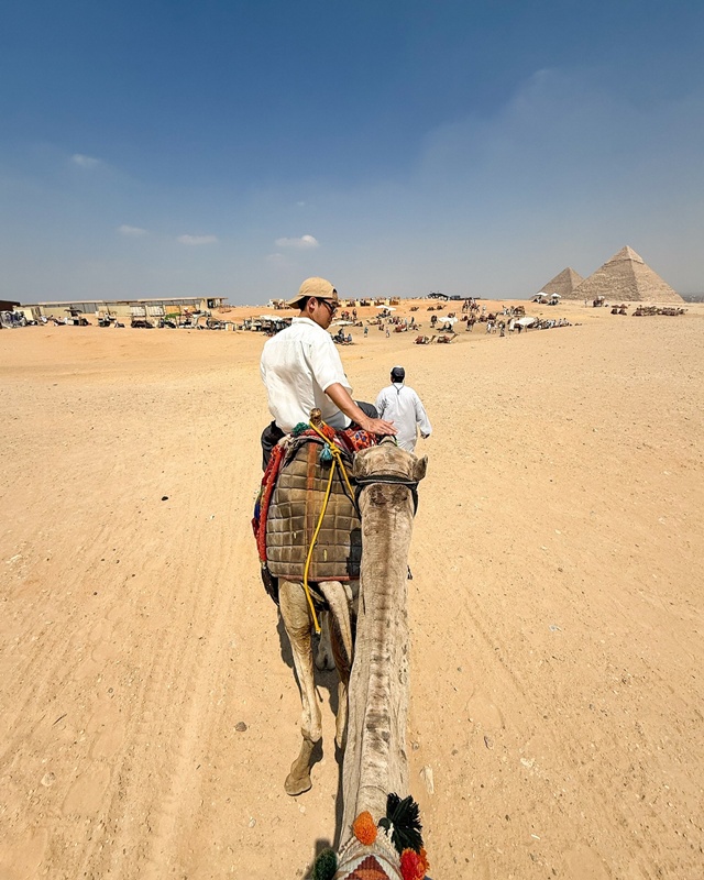 เบเบ้ ธันย์ชนก ลงรูปคู่พิชญ์ กาไชย เที่ยวอียิปต์